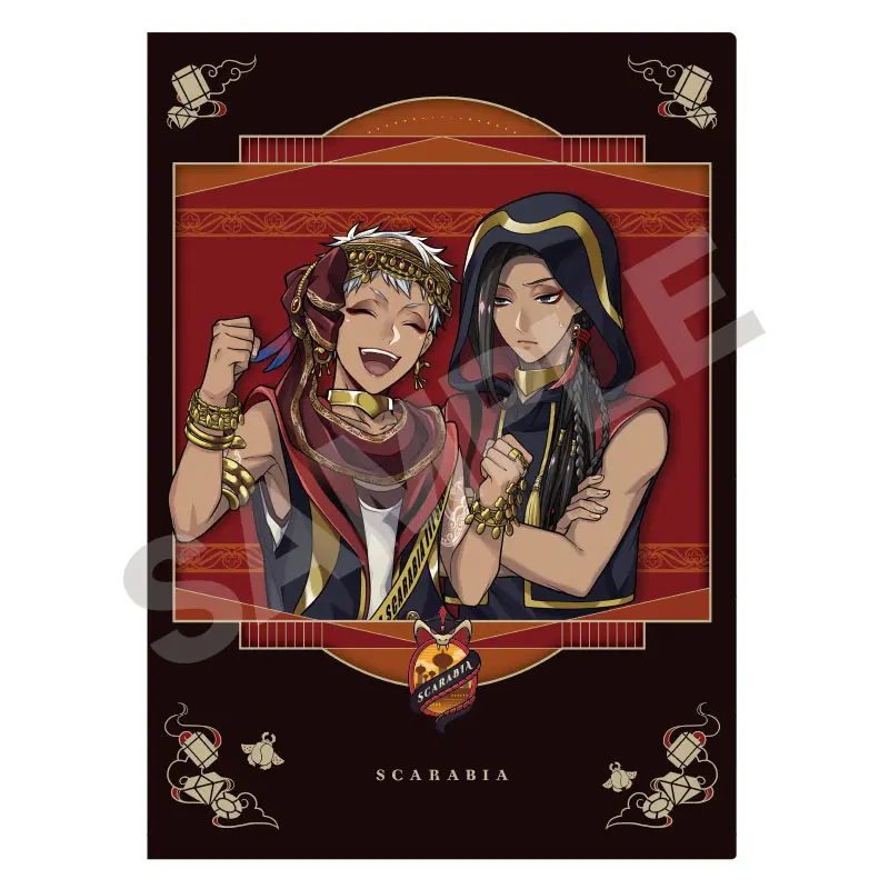 Twisted Wonderland Scarabia Clearfile - Frame Ver. (DIN A4)
