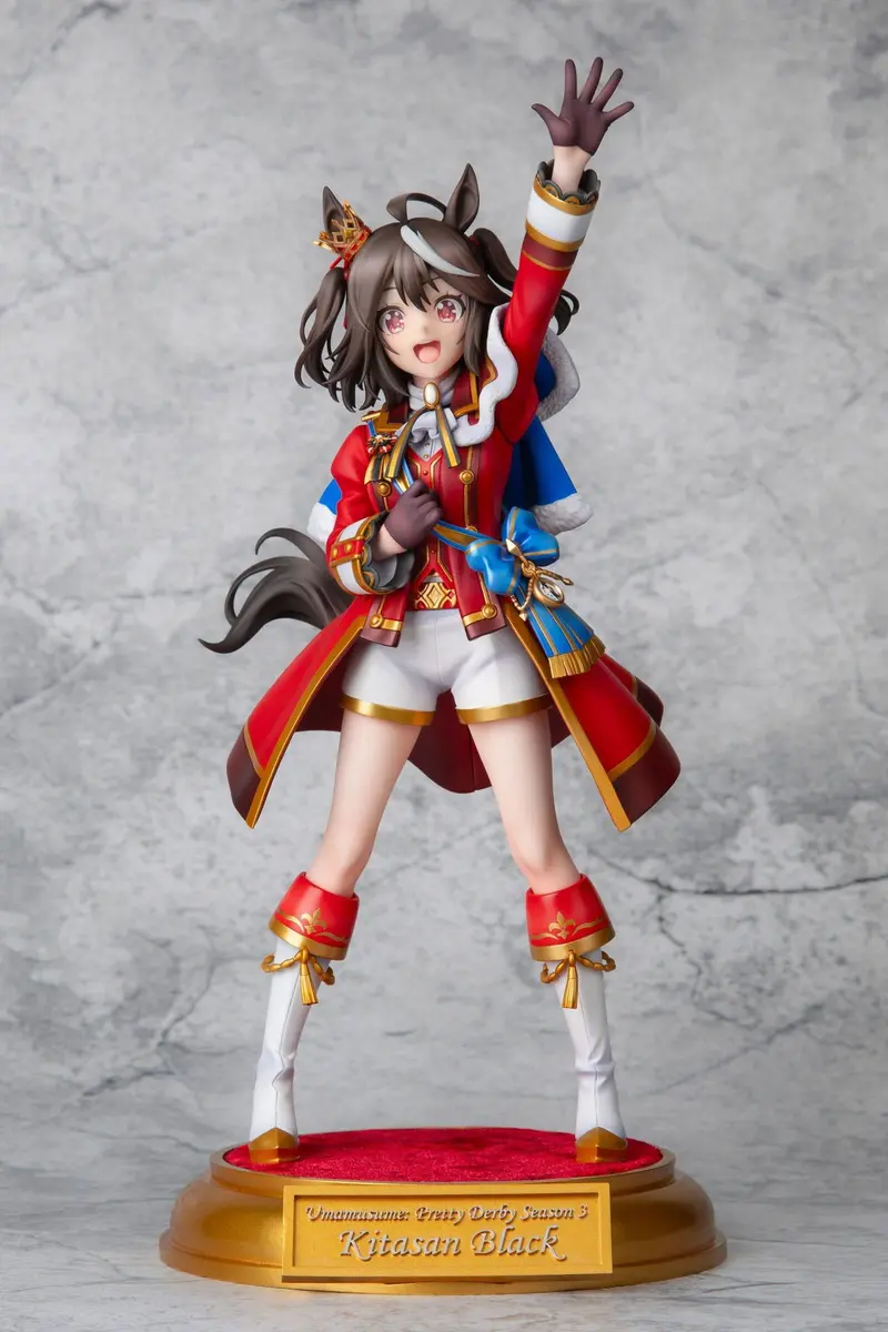 Uma Musume Pretty Derby PVC Statue 1/7 Kitasan Black Fluttering Fulfillment Ver. 28 cm