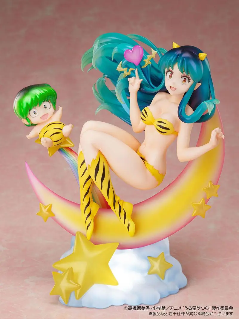Urusei Yatsura PVC Statue 1/7 Lum & Ten Box Cafe & Space Collaboration 20 cm