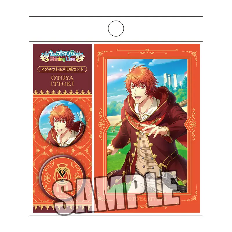 Uta No Princa-Sama Shining Live Magnet & Memo Set Kagayaki Tsumugu Maho No Manabiya Another Shot Ver. Otoya Ittoki