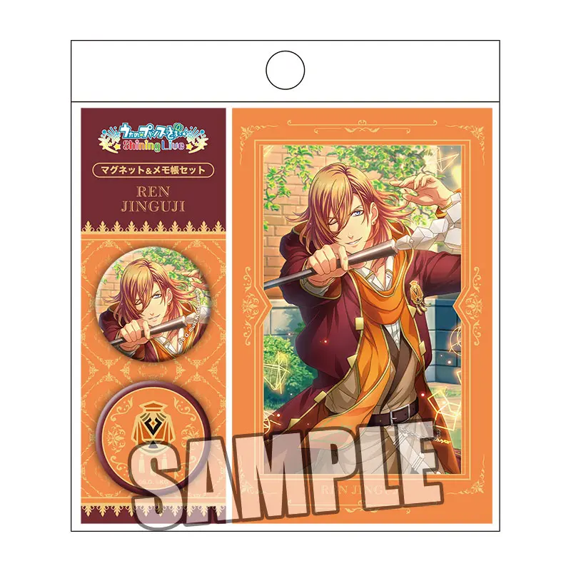 Uta No Princa-Sama Shining Live Magnet & Memo Set Kagayaki Tsumugu Maho No Manabiya Another Shot Ver. Ren Jinguuji