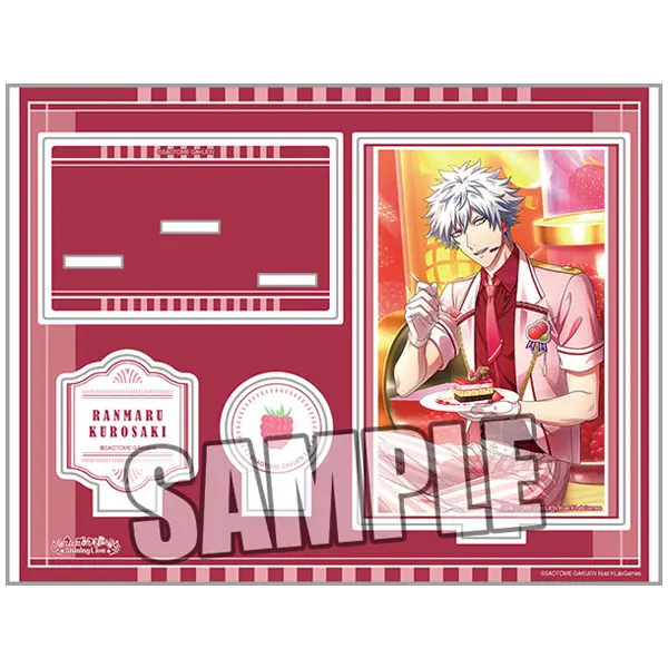 Uta No Prince-Sama Shining Live Yokubari Fruits A La Mode Aufsteller Ranmaru Kurosaki