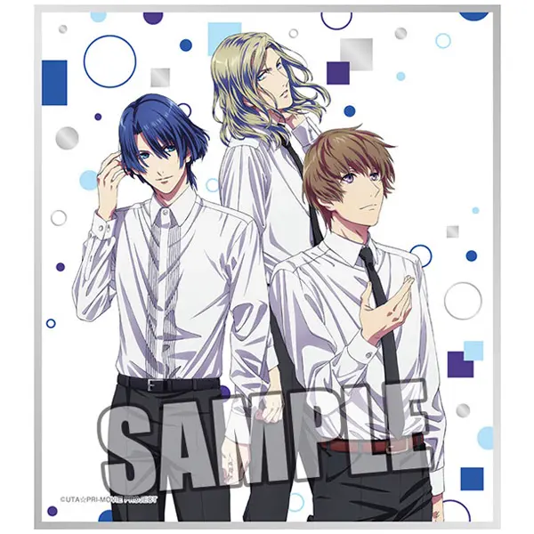 Uta No Prince-Sama Special Unit Drama CD Trading Hot-stamped Shikishi Masato Hijirikawa & Camus & Eiji Ootori