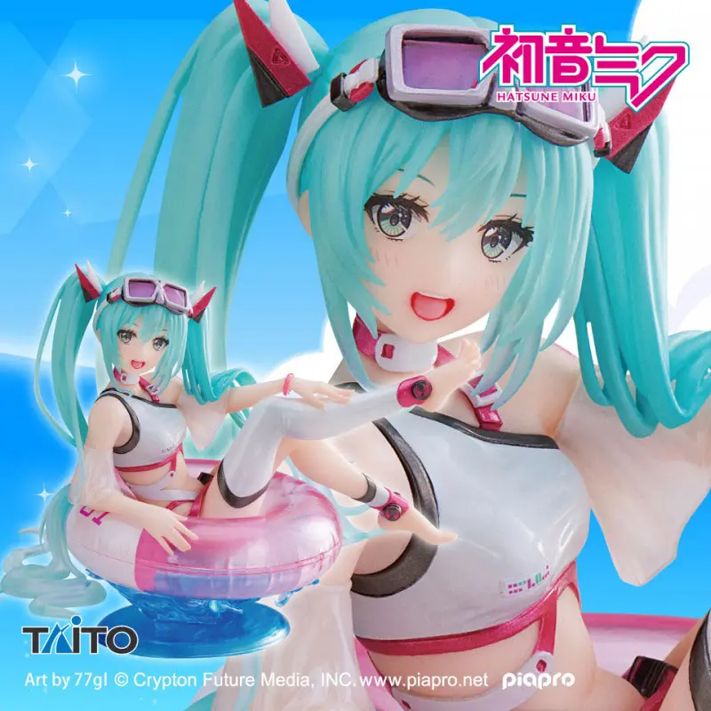 Vocaloid Aqua Float Girls PVC Statue Hatsune Miku