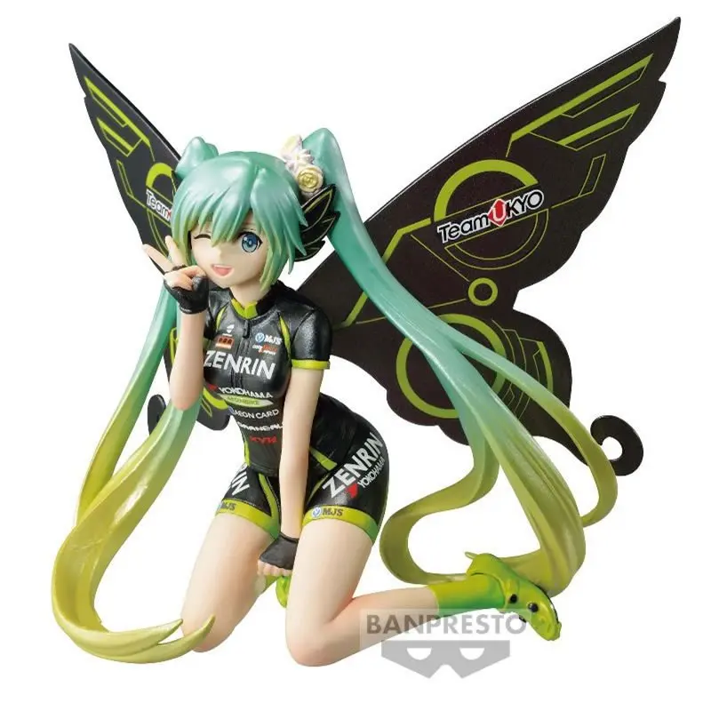 Vocaloid Banpresto Chronicle PVC Statue Racing Miku 2017 Team UKYO Cheering Ver.
