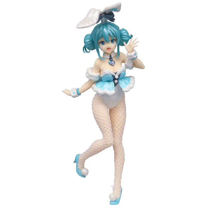 Vocaloid BiCute Bunnies PVC Statue Hatsune Miku White Rabbit Pearl Color Ver.