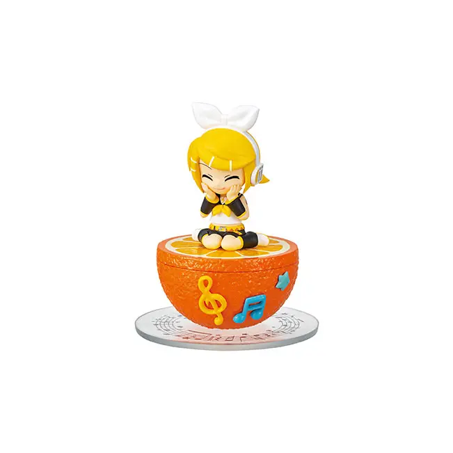 Vocaloid DesQ Party on Desk Re-Ment Figur (2) Rin Kagamine