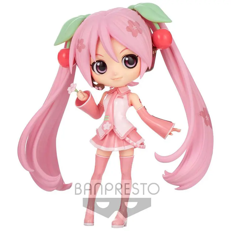 Vocaloid Hatsune Miku Q Posket Figur Sakura Miku Ver. B