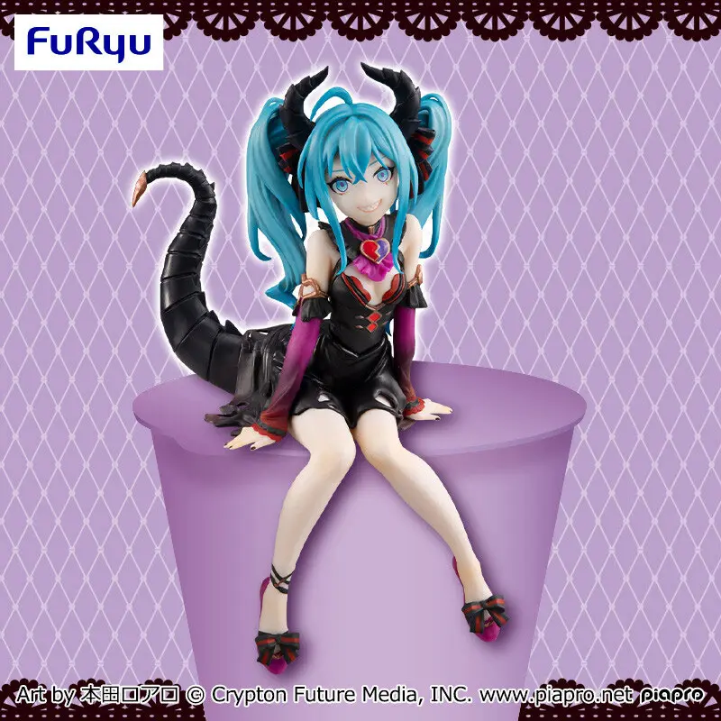 Vocaloid Noodle Stopper Figur Hatsune Miku Villain Color Ver.