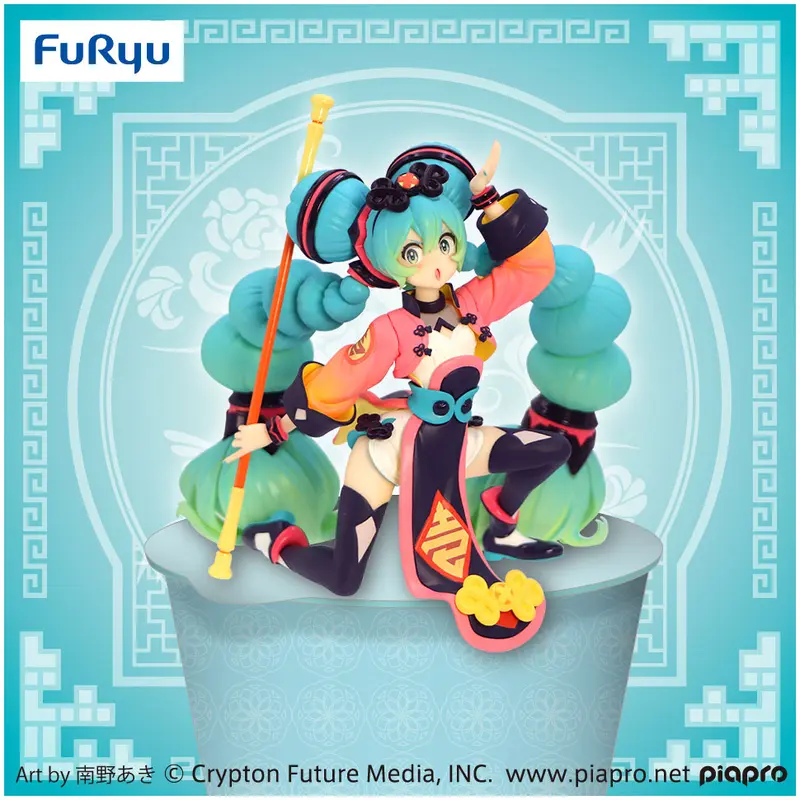 Vocaloid Noodle Stopper PVC Statue Hatsune Miku China Dress [DAP]