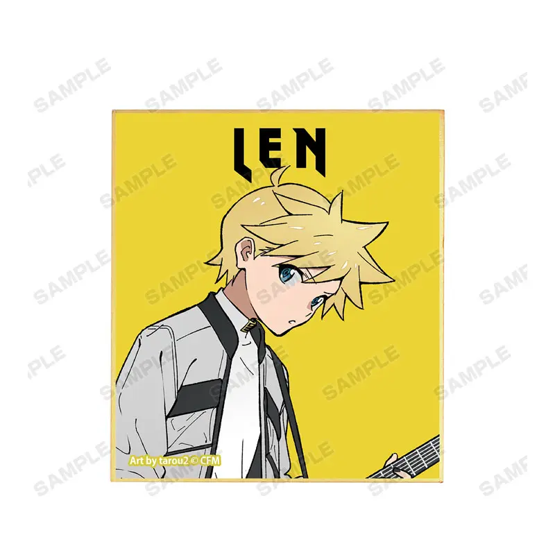 Vocaloid Piapro Characters Band Shikishi Len Kagamine Ver. A