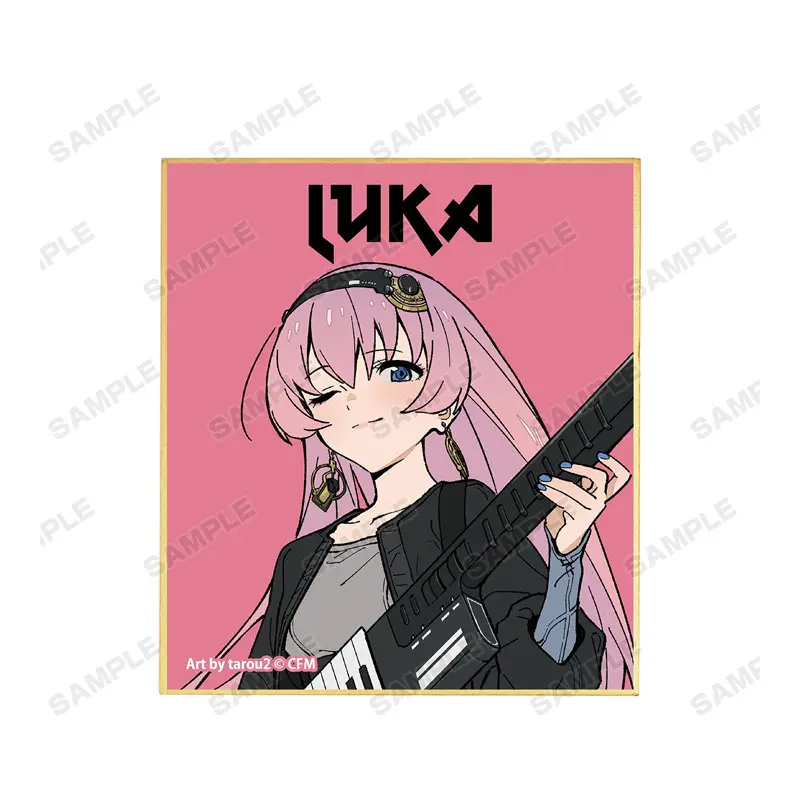 Vocaloid Piapro Characters Band Shikishi Luka Megurine Ver. A