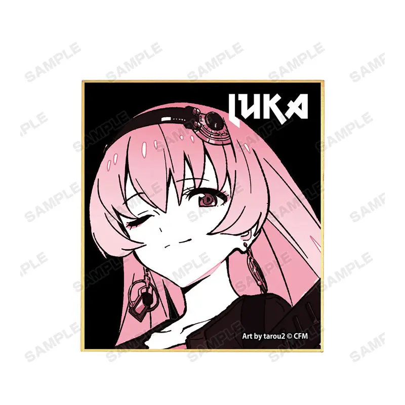 Vocaloid Piapro Characters Band Shikishi Luka Megurine Ver. B