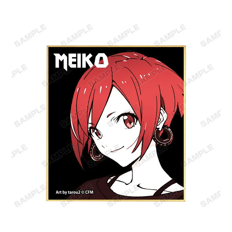 Vocaloid Piapro Characters Band Shikishi Meiko Sakine Ver. B