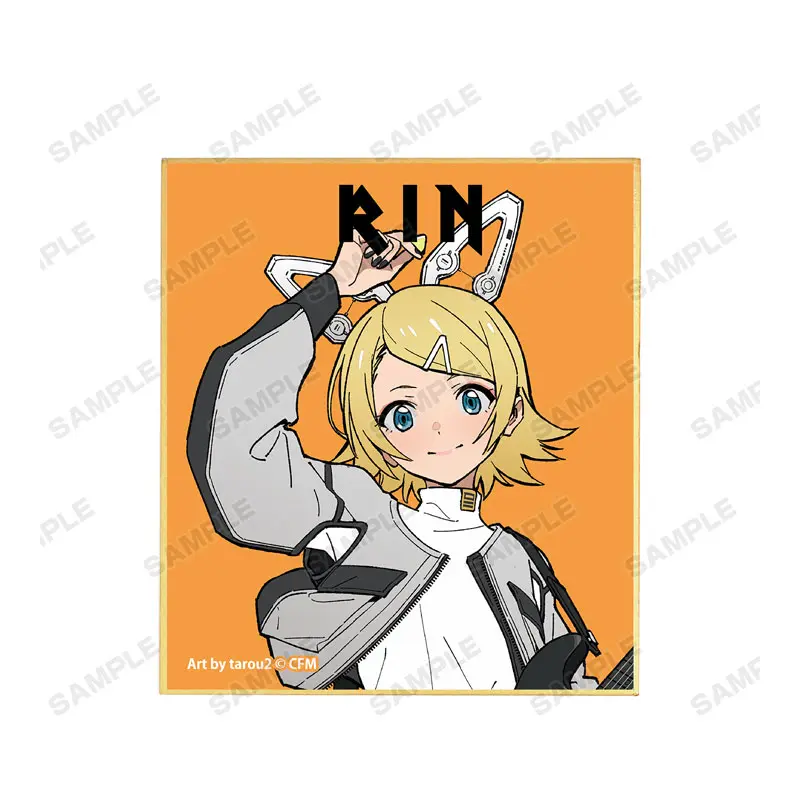 Vocaloid Piapro Characters Band Shikishi Rin Kagamine Ver. A