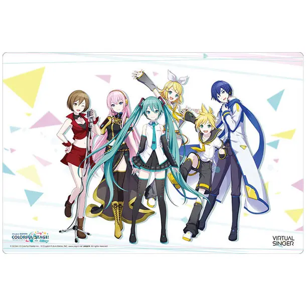 Vocaloid Project SEKAI Colorful Stage! feat. Hatsune Miku Virtual Singer Unterlage/Playmat