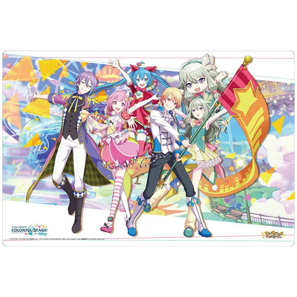 Vocaloid Project SEKAI Colorful Stage! feat. Hatsune Miku Wonderlands x Showtime Unterlage/Playmat