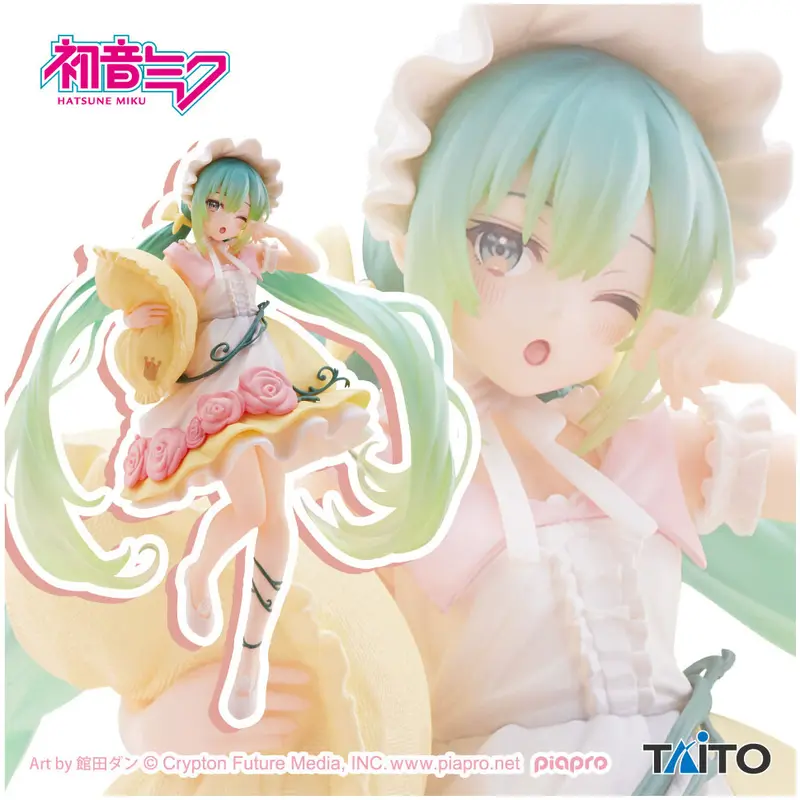 Vocaloid PVC Statue Hatsune Miku Wonderland Sleeping Beauty