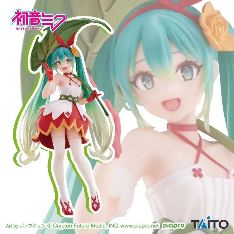 Vocaloid PVC Statue Hatsune Miku Wonderland Thumbelina Ver.