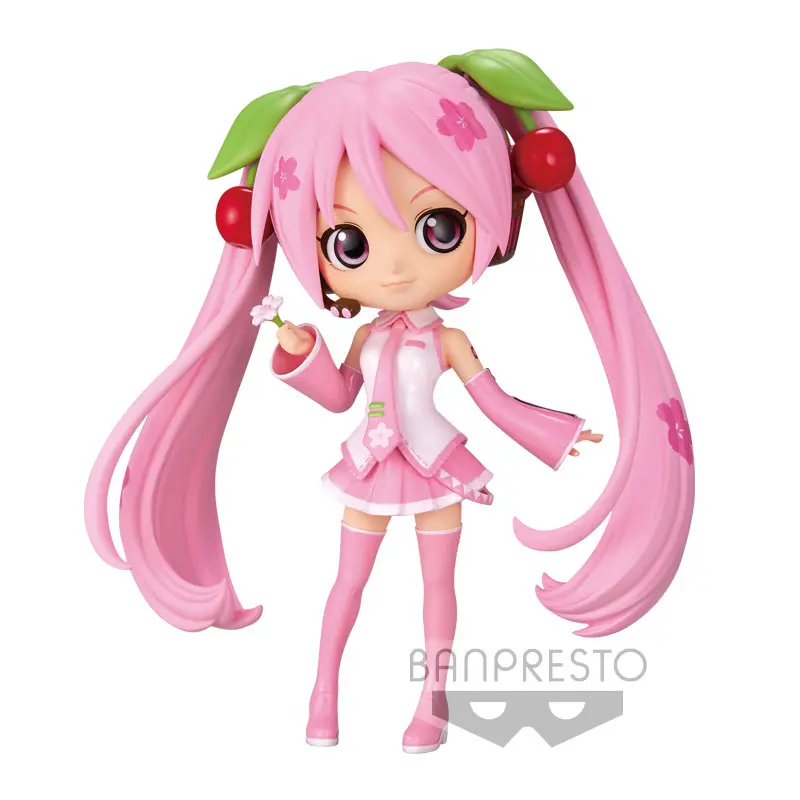 Vocaloid Q Posket Figur Sakura Miku Ver. A