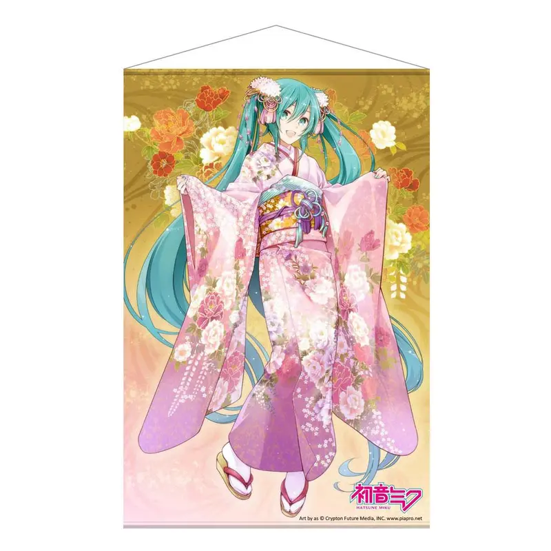 Vocaloid Wallscroll Hatsune Miku Sakura Dress