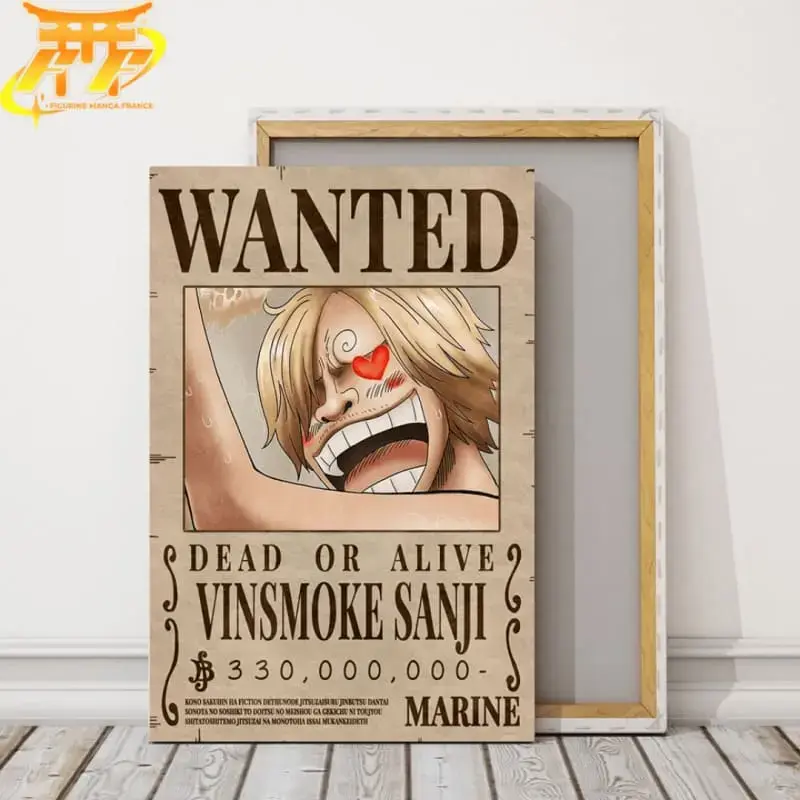 Wanted Vinsmoke Sanji Poster – One Piece