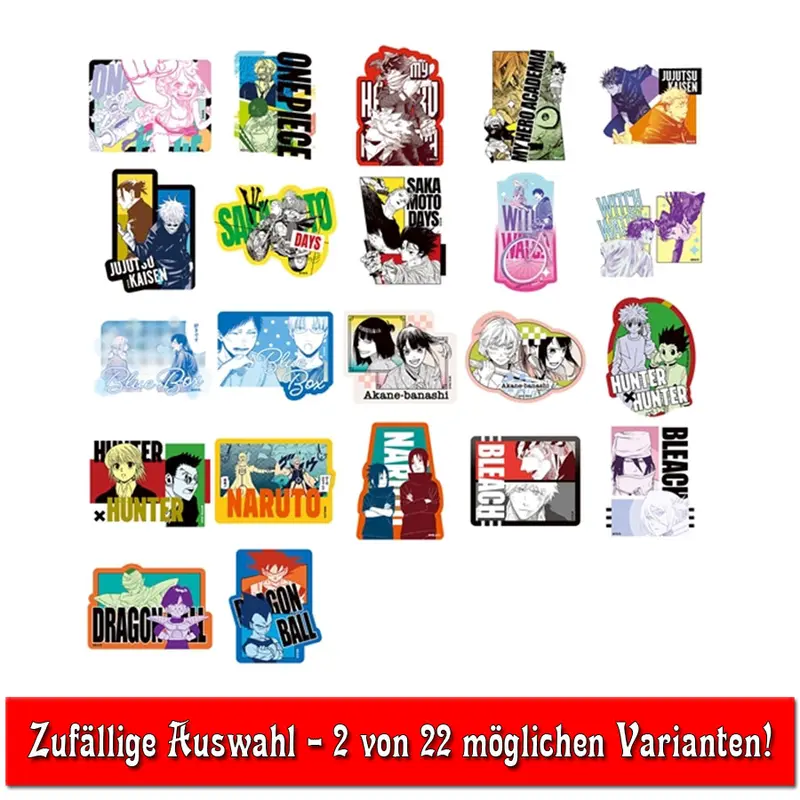 „Weekly Shonen Jump“ -Buddy- Sticker Kollektion - Jump Shop *Blindbag*