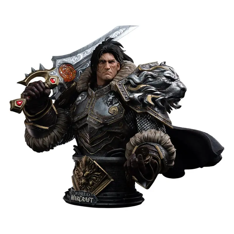 World of Warcraft Büste 1/3 Varian Wrynn 46 cm