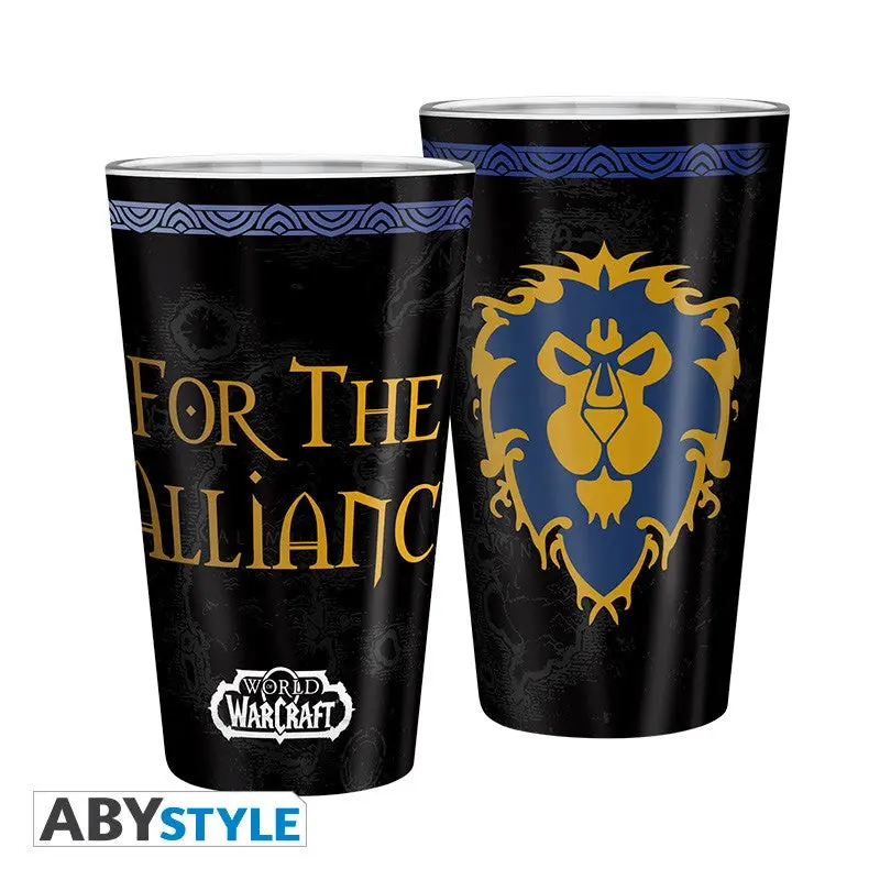World of Warcraft XL Glas "Allianz"