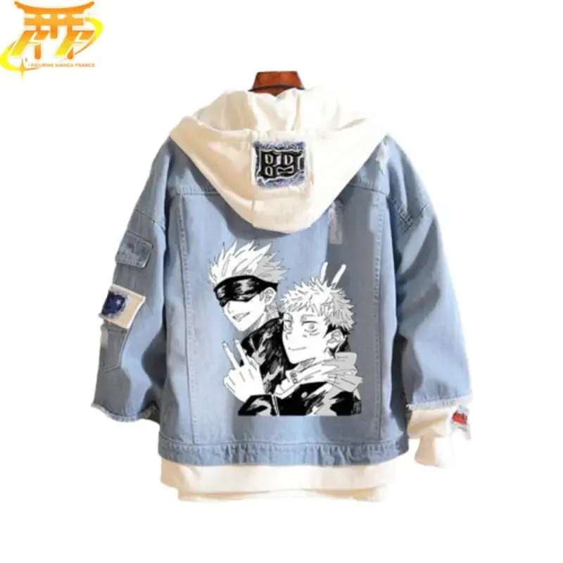 X Yuji Jeans Jacke – Jujutsu Kaisen