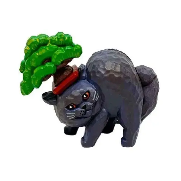 Yan no ka Step Katzenfigur - Bonsai - Gashapon