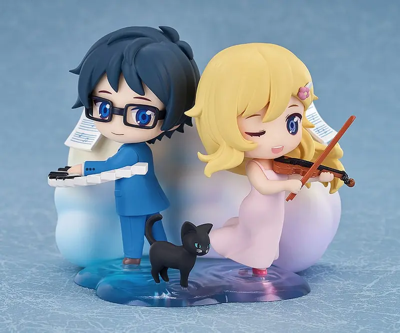 Your Lie in April - Kaori Miyazono & Kosei Arima - Qset+ Mini Figuren (Good Smile Company)