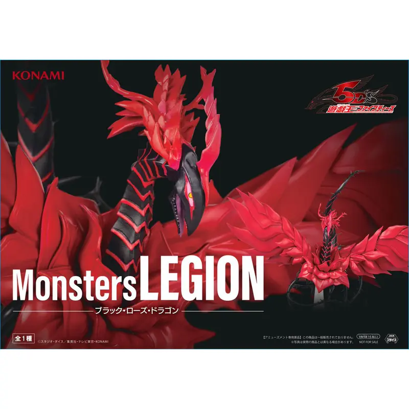 Yu-Gi-Oh! Black Rose Dragon Figur - Monsters Legion - Konami