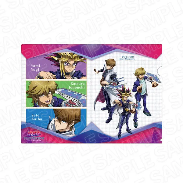 Yu-Gi-Oh! Clearfile Kaiba, Joey & Yugi New Illustration Ver.