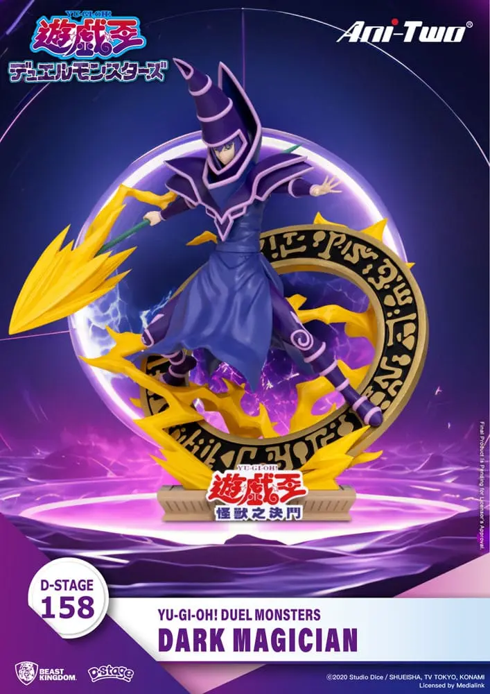 Yu-Gi-Oh! Duel Monsters D-Stage PVC Diorama Dark Magician 15 cm