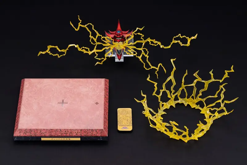 Yu-Gi-Oh! PVC Statuen Zubehör Slifer the Sky Dragon Egyptian God Expansion Parts Set