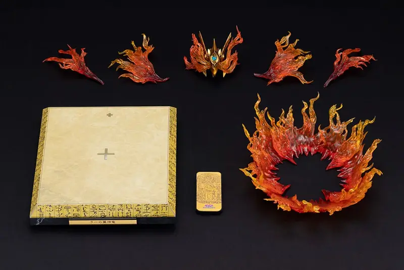 Yu-Gi-Oh! PVC Statuen Zubehör The Winged Dragon of Ra Egyptian God Expansion Parts Set