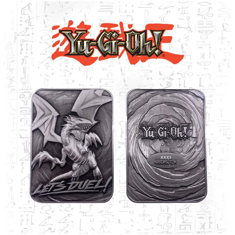 Yu-Gi-Oh! Replik Karte Blauäugiger Weißer Drache