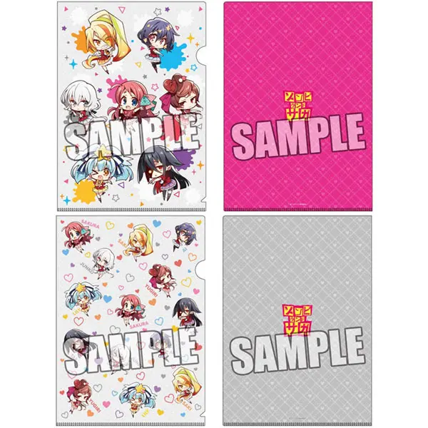 Zombieland Saga Clearfile 2er Set Komo Chara Ver.
