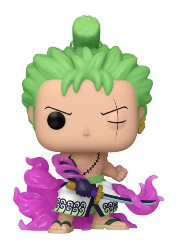 Zoro w/ Enma (GW) Exclusive POP! Movies Vinyl Figur 9 cm One Piece