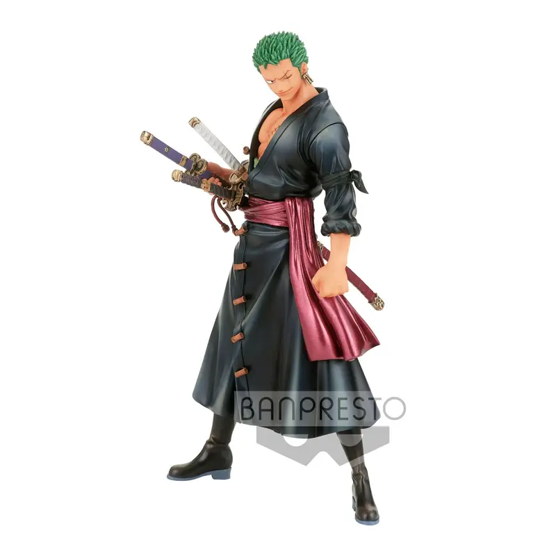 Zorro Roronoa, One Piece The Grandline Series Sammelfigur, 17 cm - Banpresto